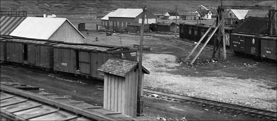 Engine House (in background) 1935