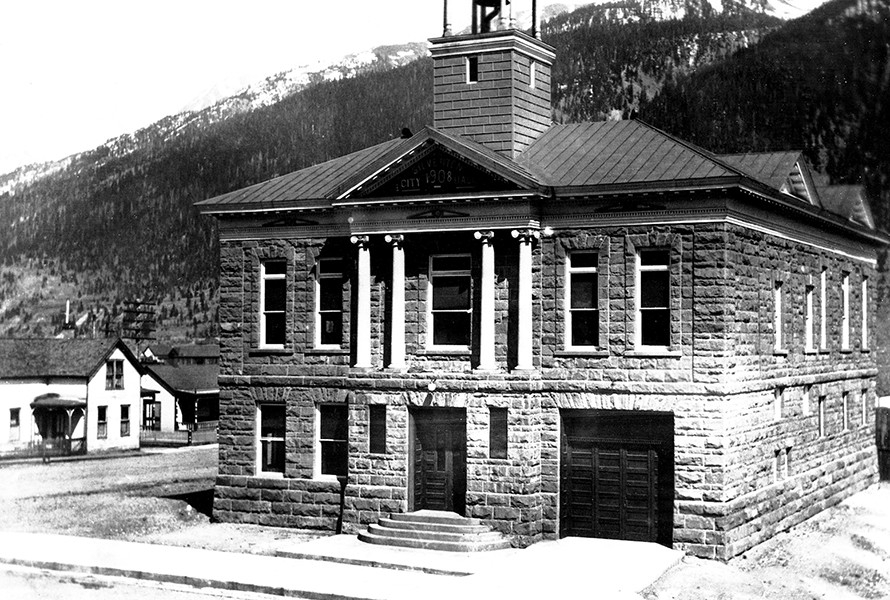Silverton Town Hall Completed, 1909